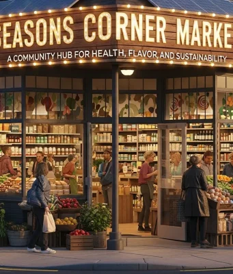 Seasons Corner Market: A Community Hub for Health, Flavor, and Sustainability Seasons Corner Market A Community Hub for Health, Flavor, and Sustainability