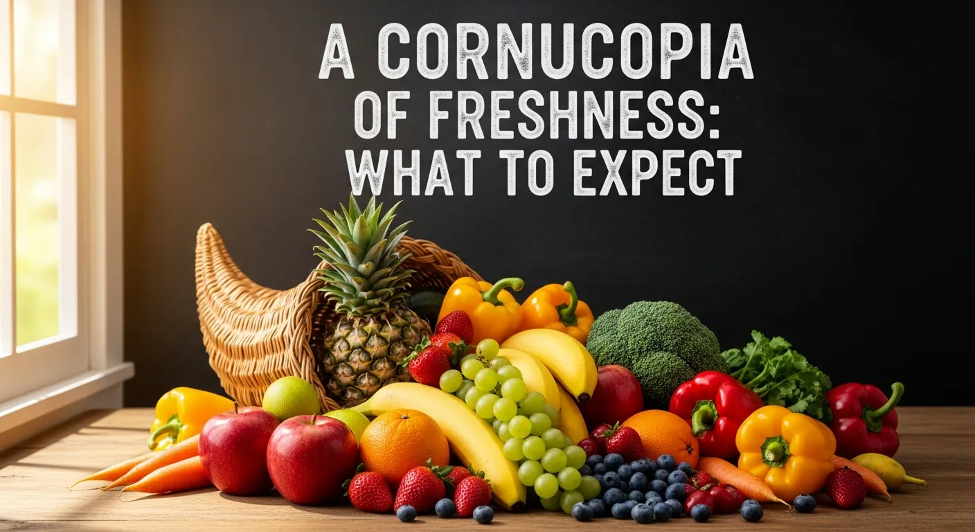 A Cornucopia of Freshness What to Expect