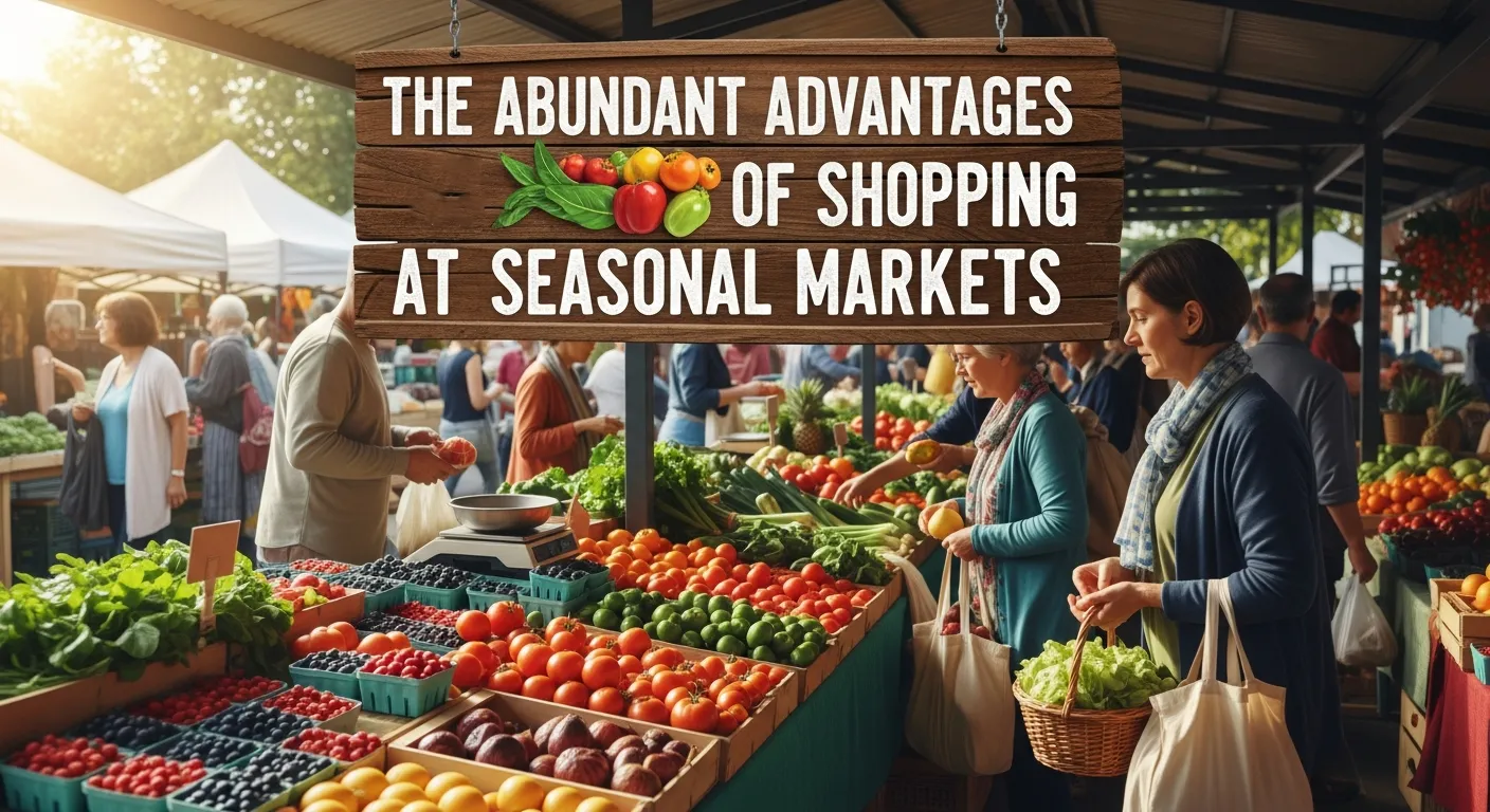 The Abundant Advantages of Shopping at Seasonal Markets