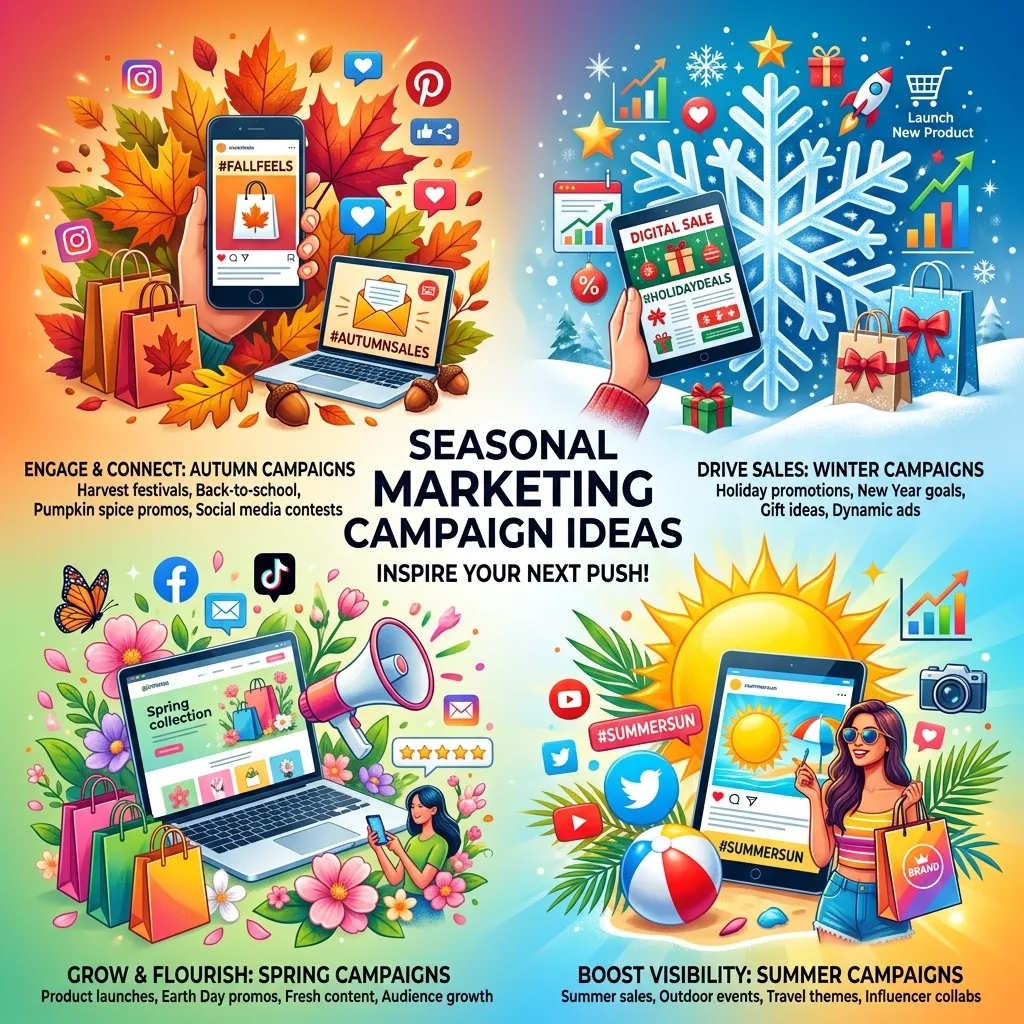 Seasonal marketing campaign ideas to inspire your next push