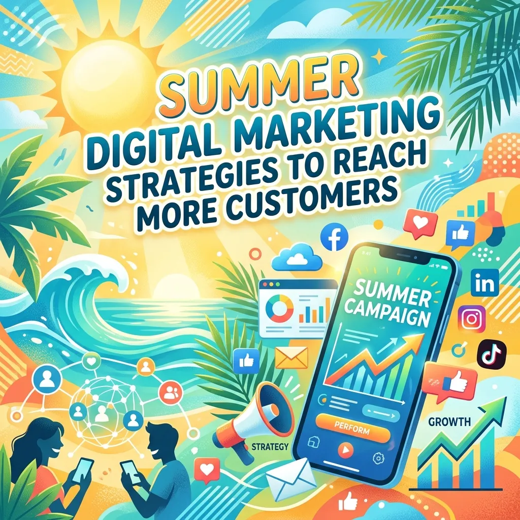 Summer Digital Marketing Strategies to Reach More Customers