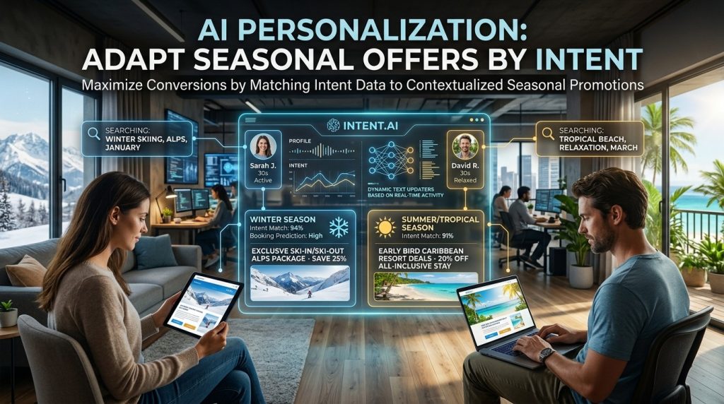 AI Personalization : Adapt Seasonal Offers by Intent