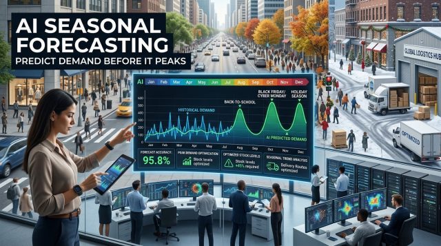 AI Seasonal Forecasting Predict Demand Before It Peaks AI Seasonal Forecasting : Predict Demand Before It Peaks