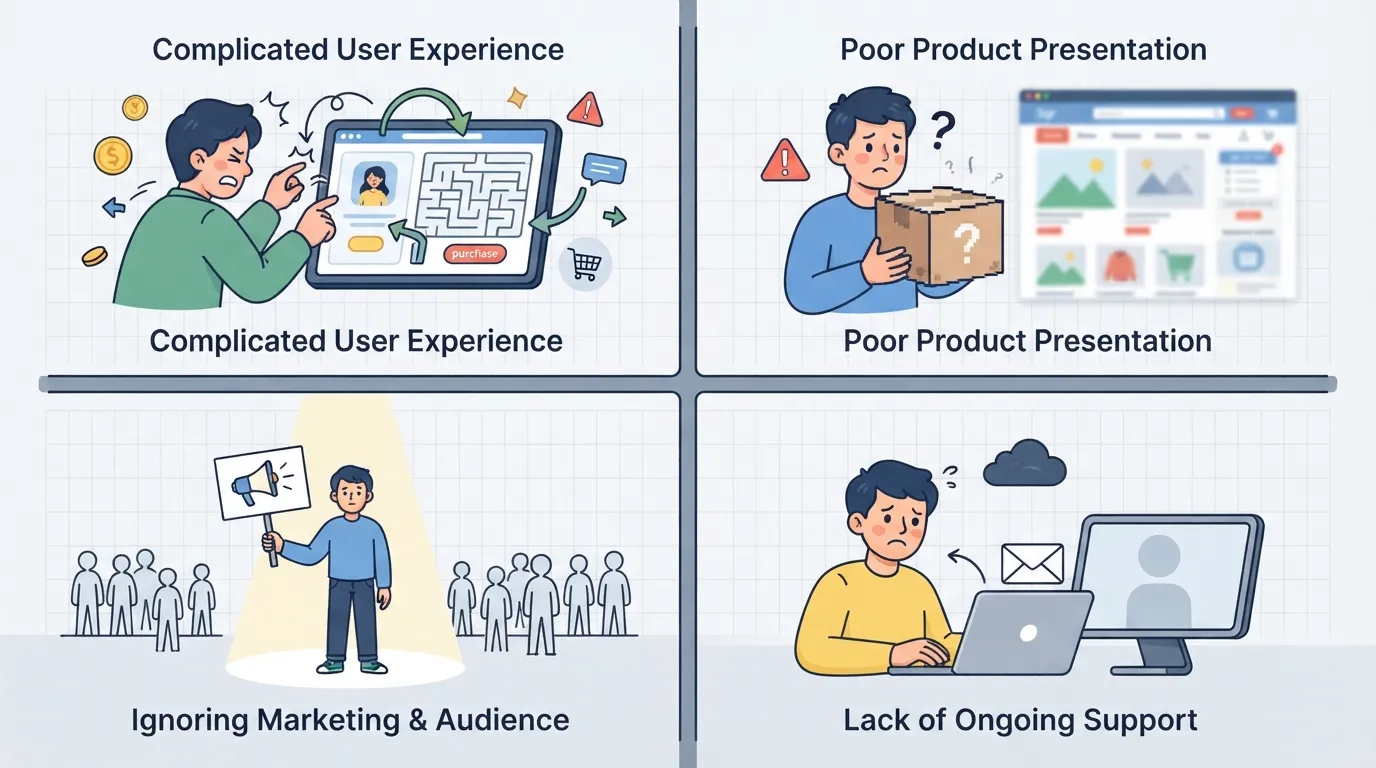 Common Mistakes When Selling Digital Products