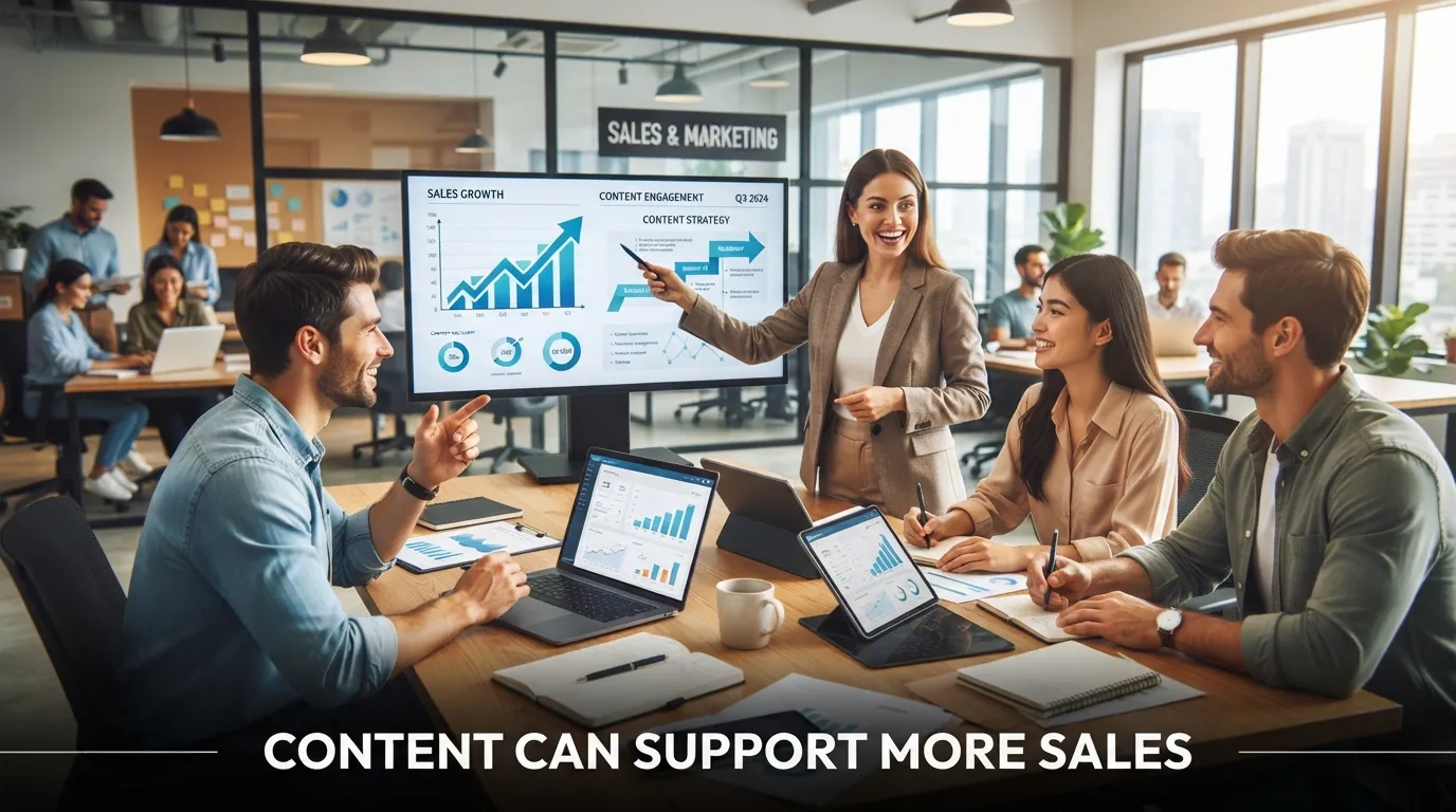Content Can Support More Sales