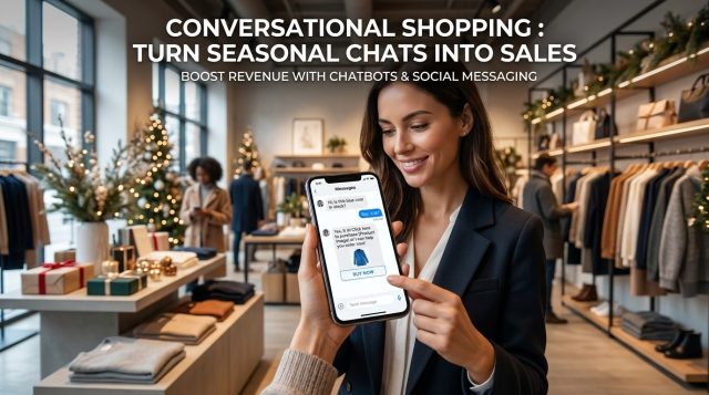 Conversational Shopping : Turn Seasonal Chats Into Sales