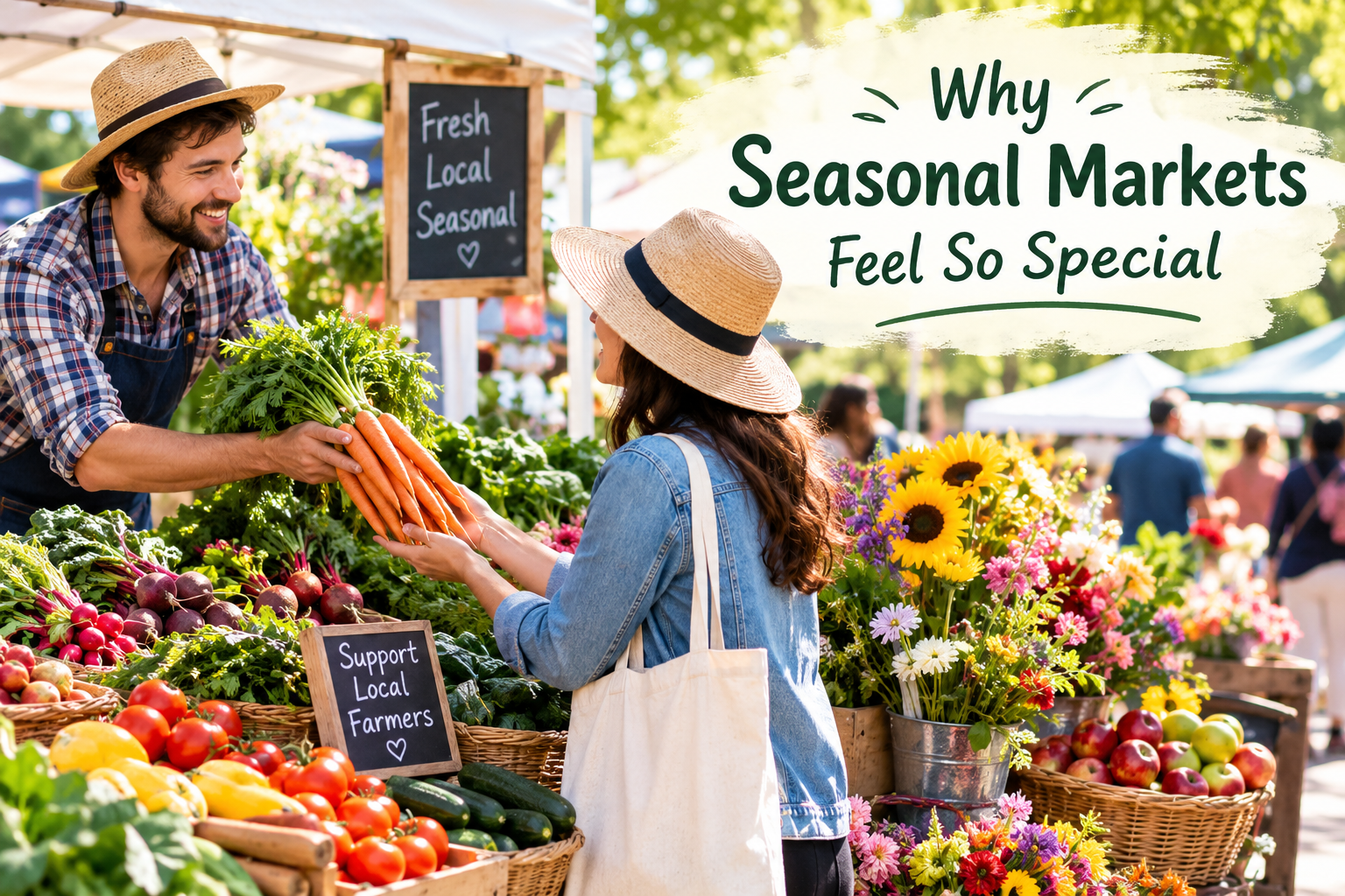 Why Seasonal Markets Feel So Special