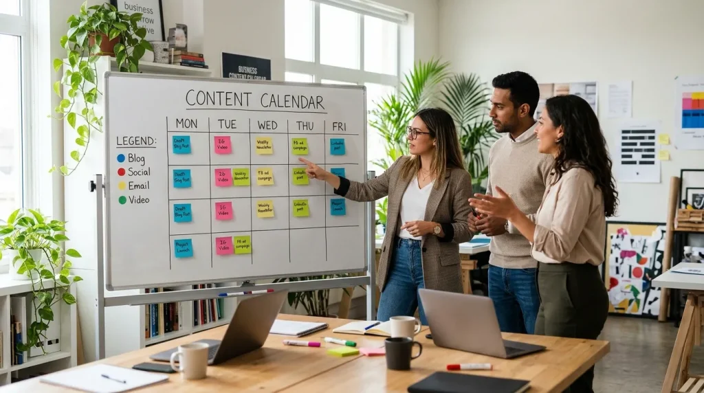 Business Content Calendar