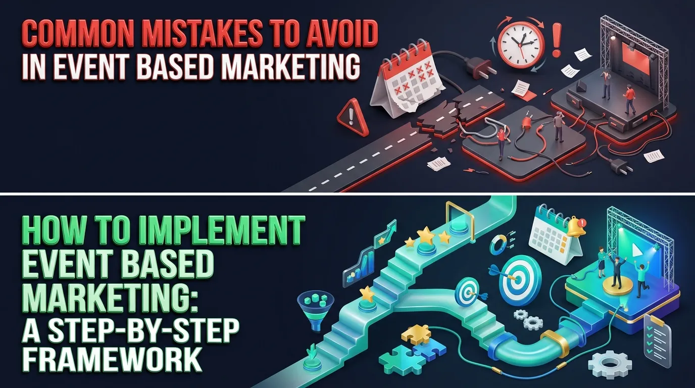 Common Mistakes to Avoid in Event Based Marketing