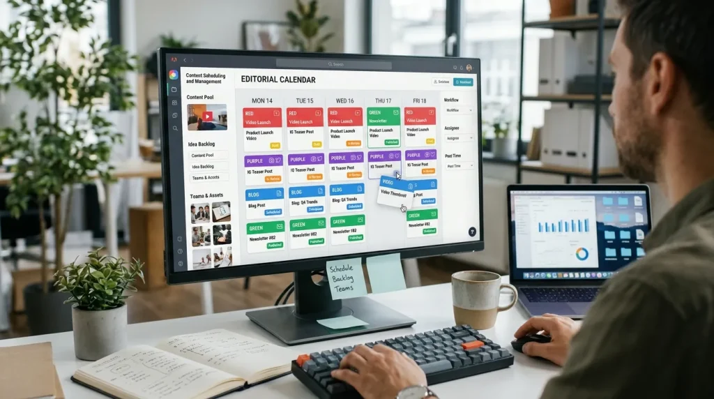 Content Scheduling and Management