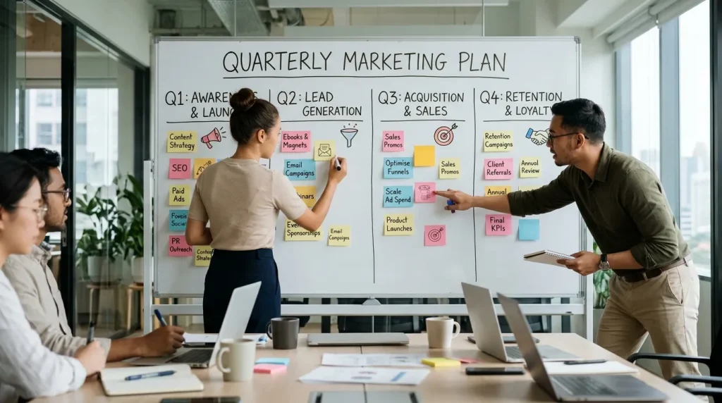 Quarterly Marketing Plan for Businesses