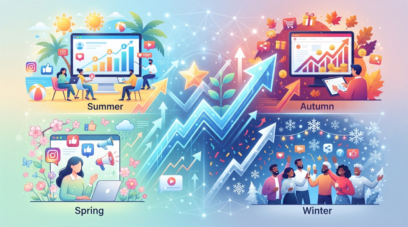 The Power of Seasonal Social Media Marketing for Business Growth