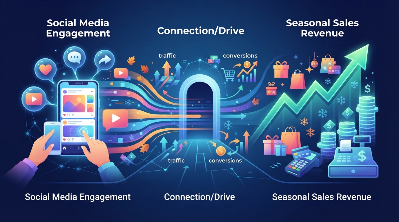 The Role of Social Media in Driving Seasonal Sales Revenue